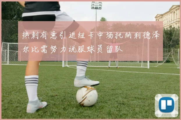 热刺有意引进纽卡中场托纳利德泽尔比需努力说服球员留队